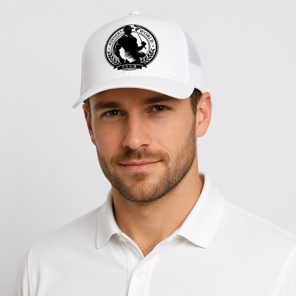 W1nners Heritage Emblem Cap – White
